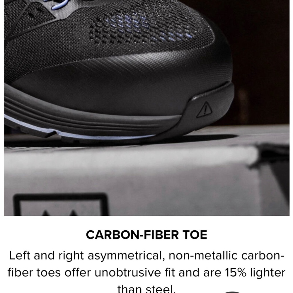 9 KEEN WOMENS VISTA CARBON FIBER TOE ASTM F2413-18 UTILITY SAFETY SHOE - Picture 5 of 11